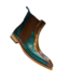 Emilio Franco Emilio Franco "EF311A"   Genuine Calfskin Lizard Ankle Boots.