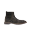 Fennix Emilio Franco "Arturo" Black Genuine Leather Suede / Pony Boot
