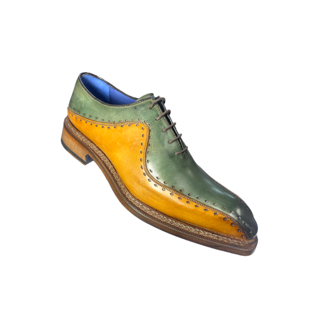 Emilio Franco Two tone Calf-Skin Leather Shoe (Leopoldo)