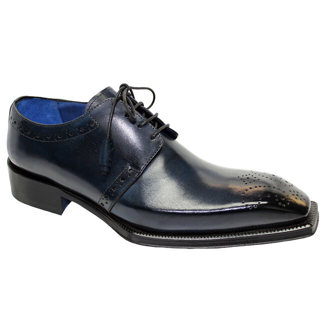 Emilio Franco Men Shoe Calfskin Derby Oxfords 'Gianni'