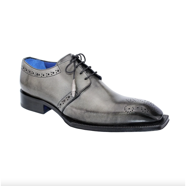 Emilio Franco Men Shoe Calfskin Derby Oxfords 'Gianni'