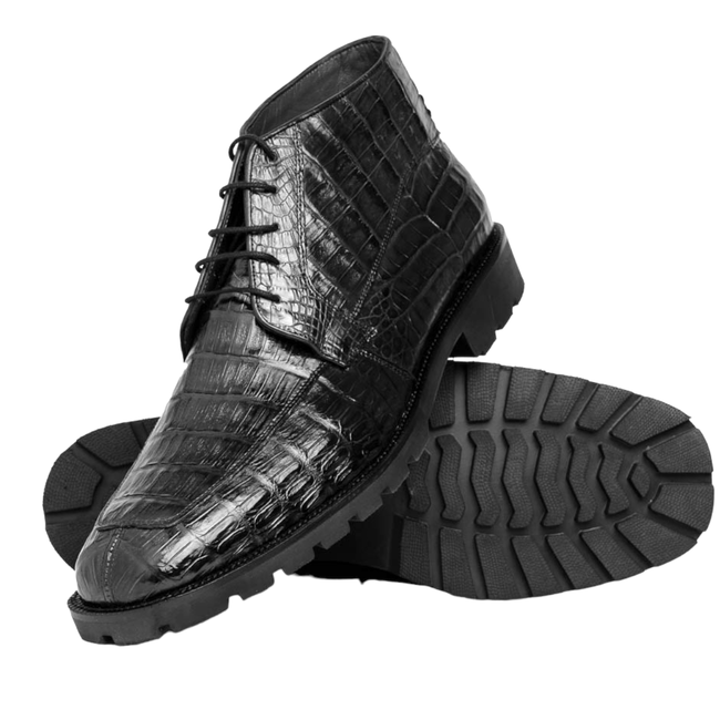 Los Altos Los Altos Croc Boot with Lace High Top