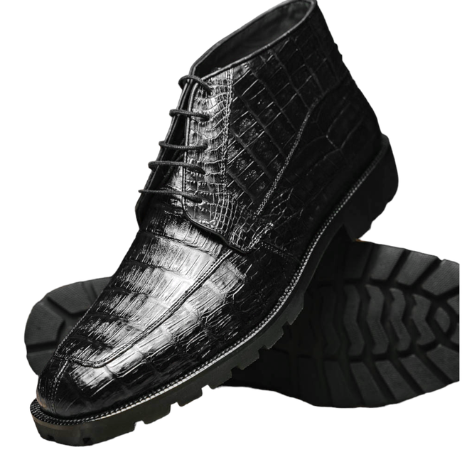 Los Altos Los Altos Croc Boot with Lace High Top