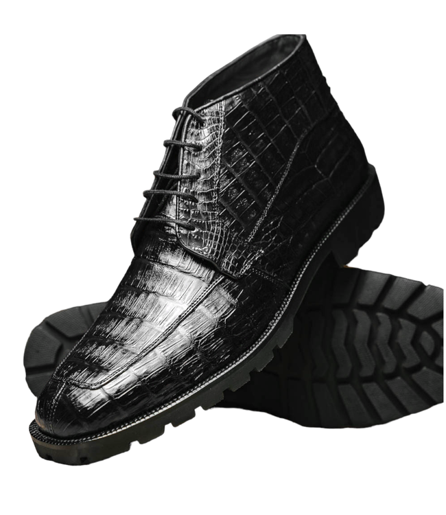 Los Altos Los Altos Croc Boot with Lace High Top