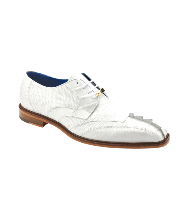 Belvedere Belvedere Men's White Valter 1480 Shoes Exotic , White