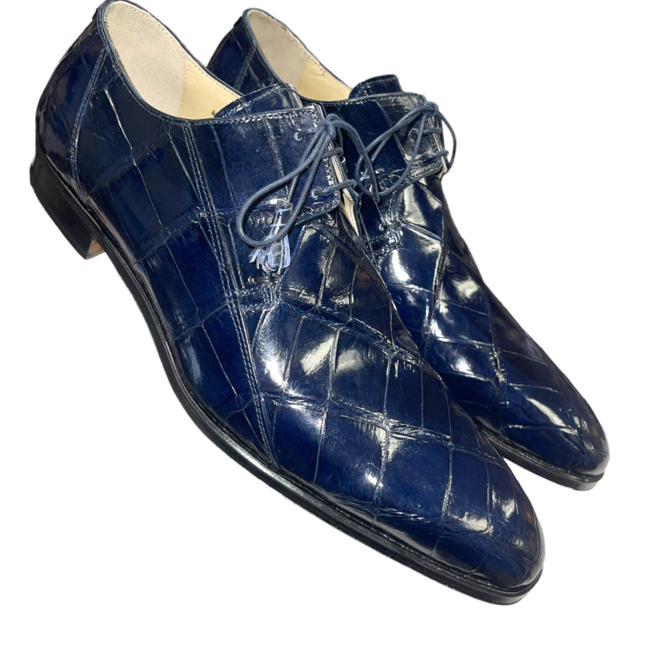 Fennix All-Over Genuine Alligator Shoe Big Block