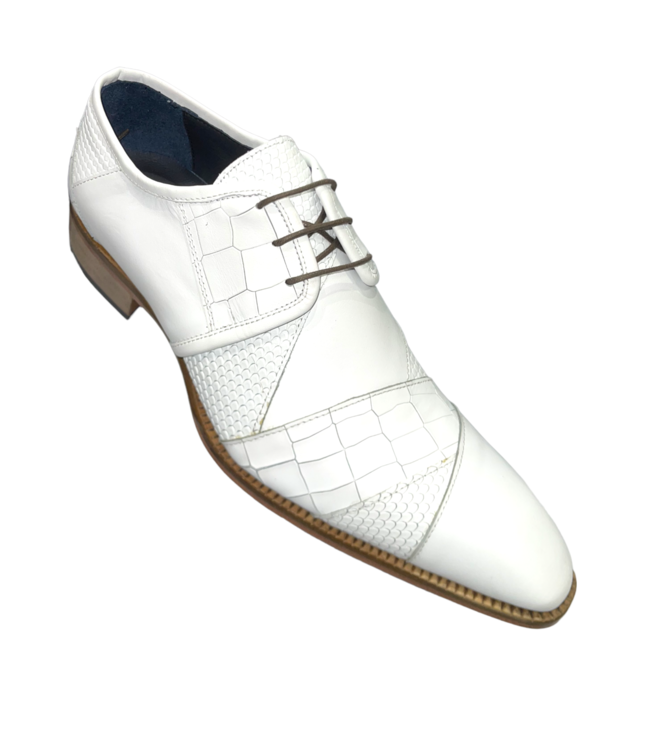 Duca Duca 'Imperio- Genuine Calf Leather Croc Print