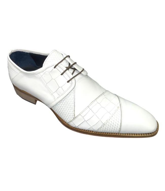 Duca Duca 'Imperio- Genuine Calf Leather Croc Print