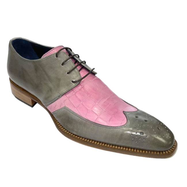 Duca Duca by Matiste Bergamo Shoes Genuine Calf-Skin Croc Print
