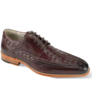Giovanni Giovanni Milford Burgundy GEnuine Leather Shoes