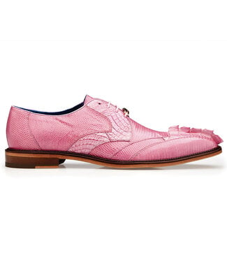 Belvedere Men's White Valter 1480 Shoes Exotic , Pink