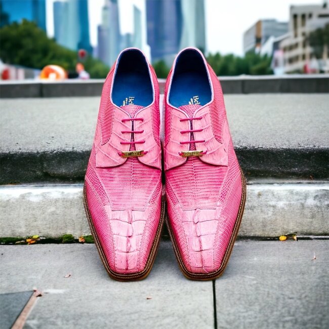 Men's White Valter 1480 Shoes Exotic , Pink