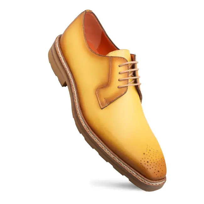 Mezlan Lightweight Derby Leather Shoe