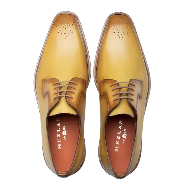 Mezlan Lightweight Derby Leather Shoe