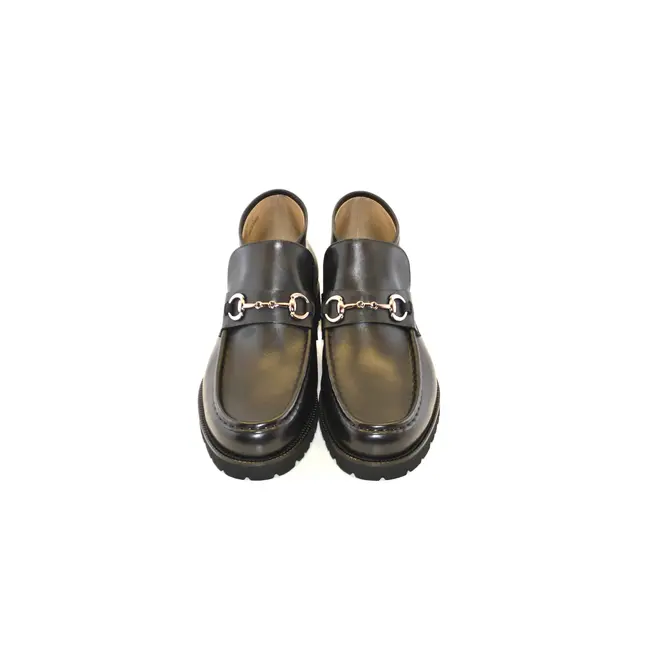 C029-5786 Bit Buckle Ankle boot- Black