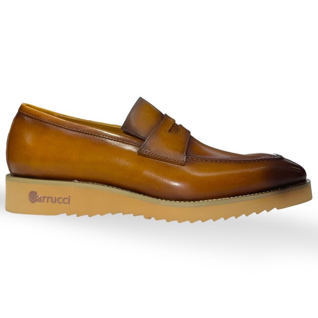 Carrucci Carrucci Penny Loafer, Lightweight Sole - KS518-03