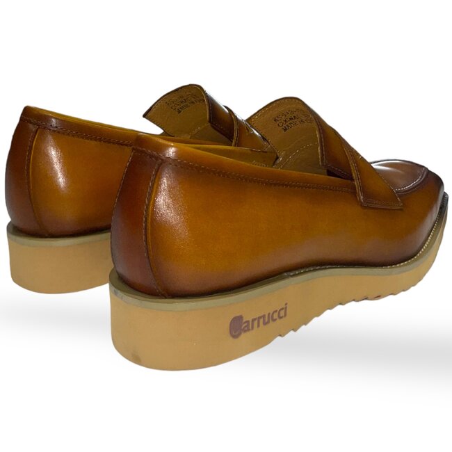 Carrucci Carrucci Penny Loafer, Lightweight Sole - KS518-03