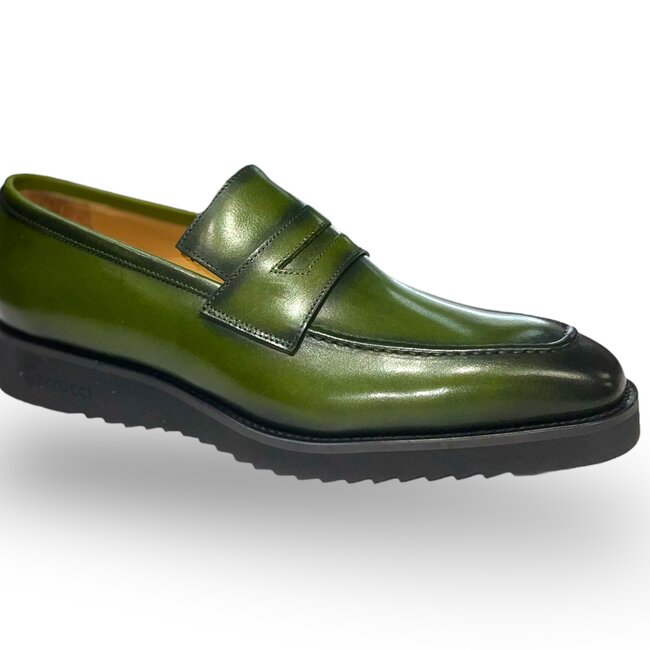 Carrucci Carrucci Penny Loafer, Lightweight Sole - KS518-03