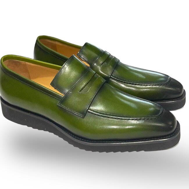 Carrucci Carrucci Penny Loafer, Lightweight Sole - KS518-03