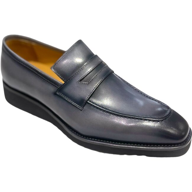 Carrucci Carrucci Penny Loafer, Lightweight Sole - KS518-03