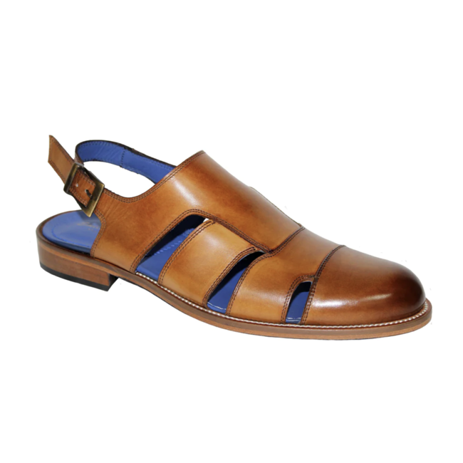 Emilio Franco Catania Men's Sandals Genuine Calf-Skin Leather