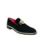 Emilio Franco Emilio Franco EF102 Men's Shoes Black Suede Loafers