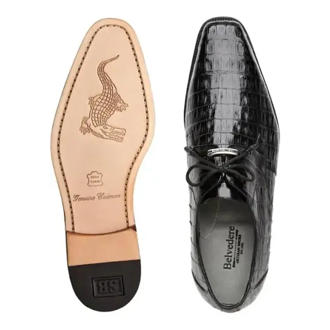 Belvedere Umberto Crocodile Shoes