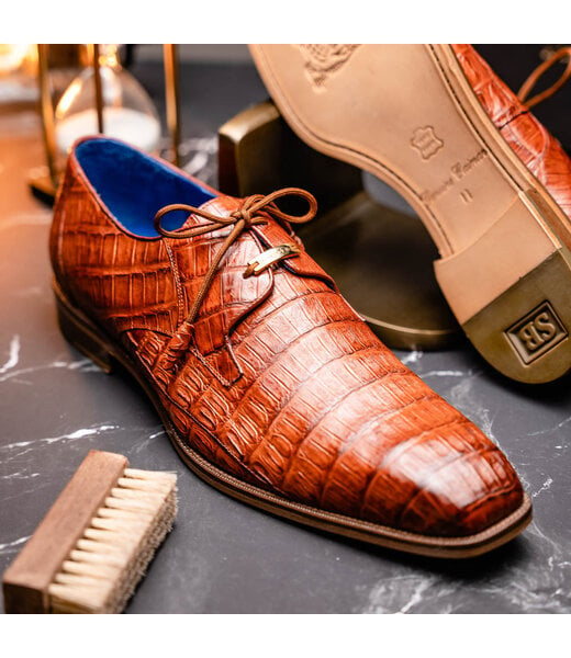 Belvedere Umberto Crocodile Shoes