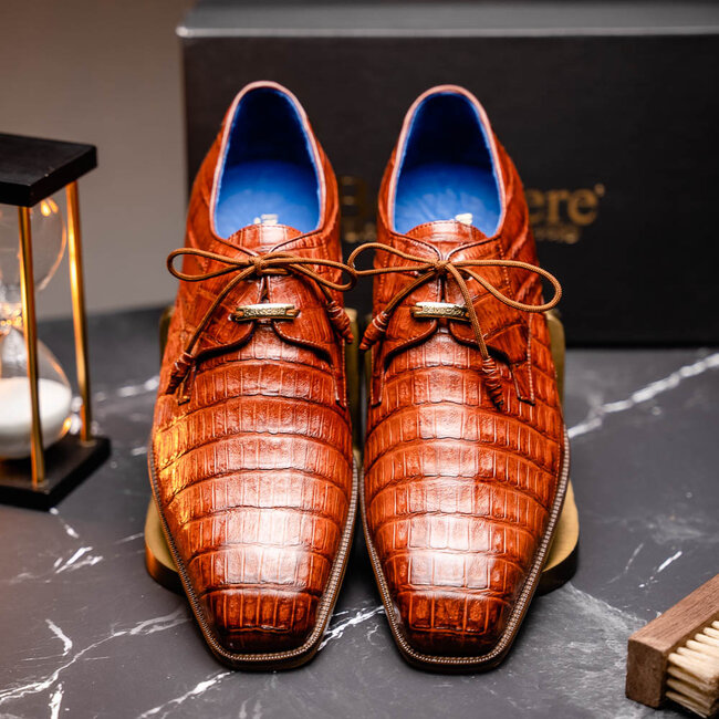 Belvedere Umberto Crocodile Shoes