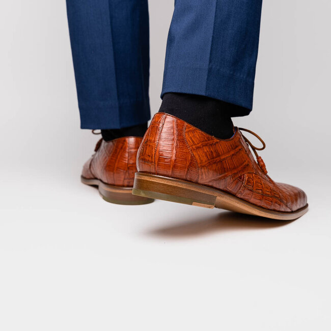 Belvedere Umberto Crocodile Shoes