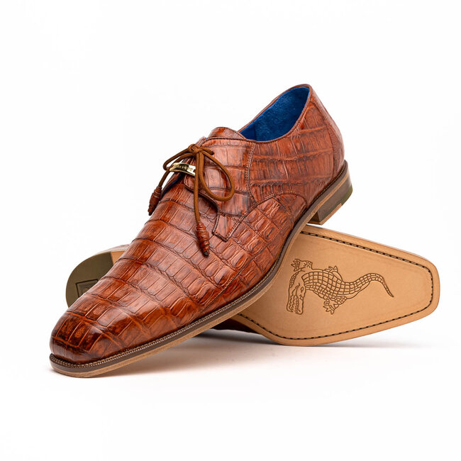 Belvedere Umberto Crocodile Shoes
