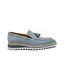 Carrucci Venetian Suede Loafer  Calfskin With Tassel