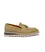 Carrucci Venetian Suede Loafer  Calfskin With Tassel
