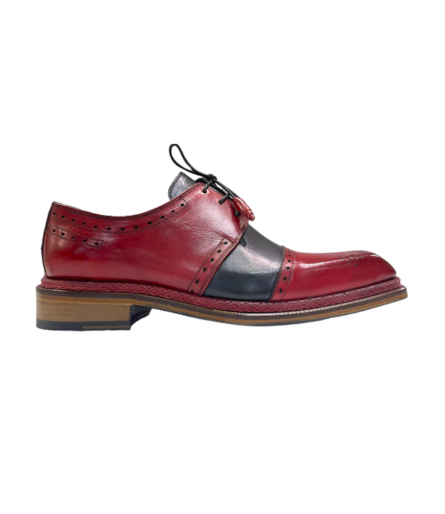 Emilio Franco Emilio Franco Two Tone Calfskins Leather