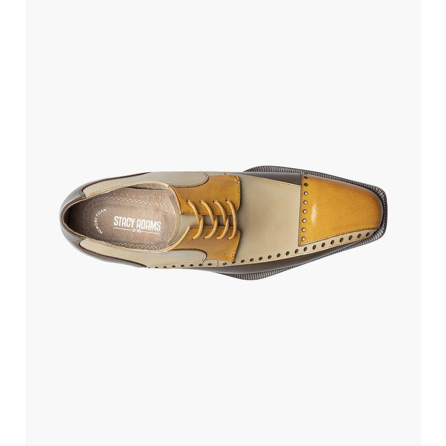 Stacy Adams Men Shoe "Plaza"  Modified Cap Toe Oxford