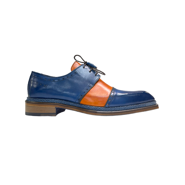 Emilio Franco Genuine Calfskin two tone Oxford
