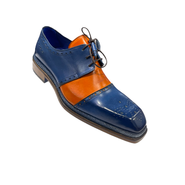 Emilio Franco Genuine Calfskin two tone Oxford