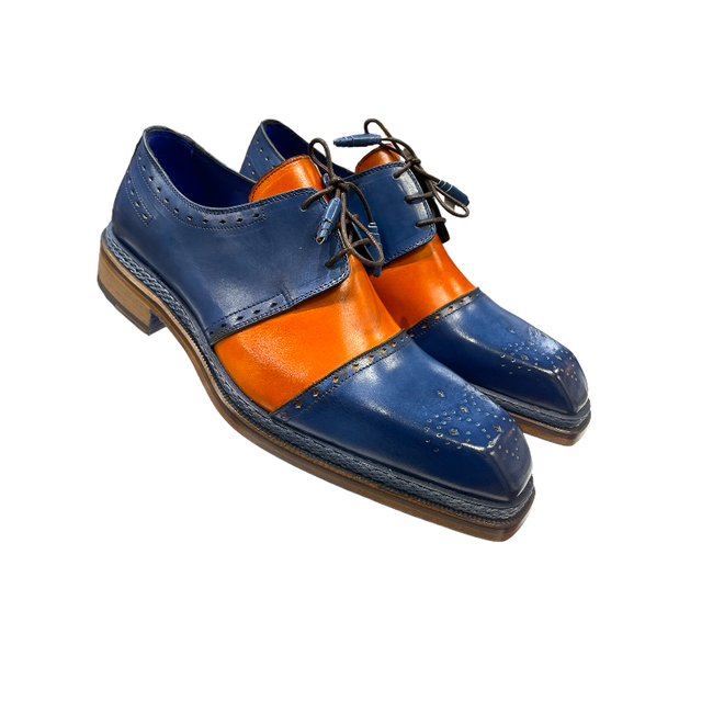 Emilio Franco Genuine Calfskin two tone Oxford