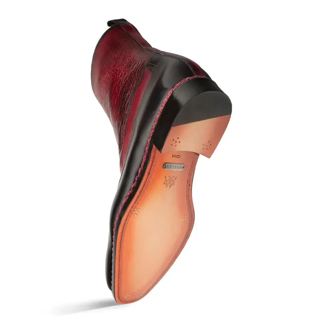 Mezlan Corso Two-Tone Contrast Boot