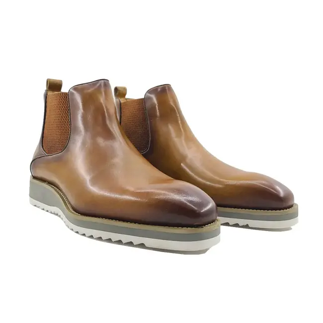 Patina Chelsea Boot with lightweight sole KB515-15