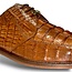 Belvedere Belvedere "Colombo" Camel Genuine Hornback Crocodile Shoes "1494"
