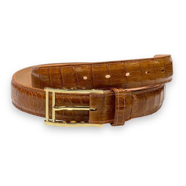 Genuine Hornback Crocodile Leather Belts