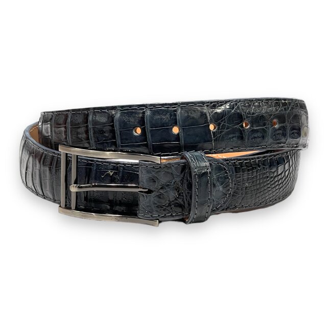 Emilio Franco Genuine Hornback Crocodile Leather Belts