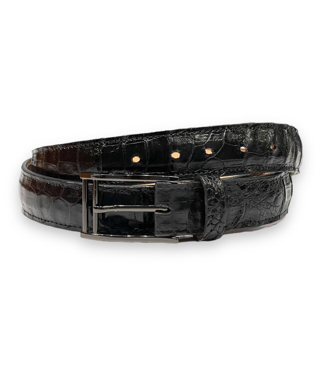 Emilio Franco Genuine Hornback Crocodile Leather Belts