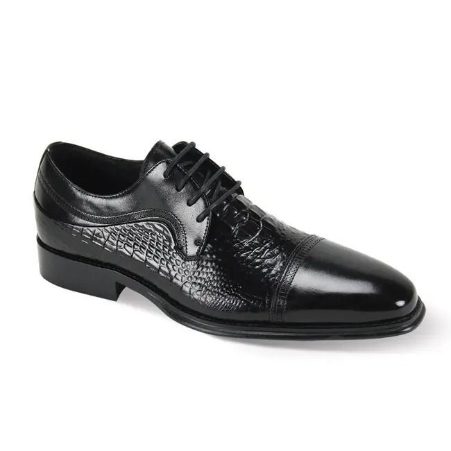 Giovanni Men's Genuine Leather Dress Shoe - Cap-Toe
