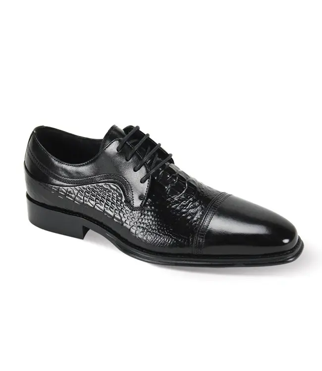 Giovanni Giovanni Men's Genuine Leather Dress Shoe - Cap-Toe