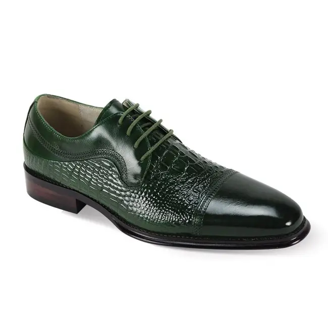 Giovanni Men's Genuine Leather Dress Shoe - Cap-Toe