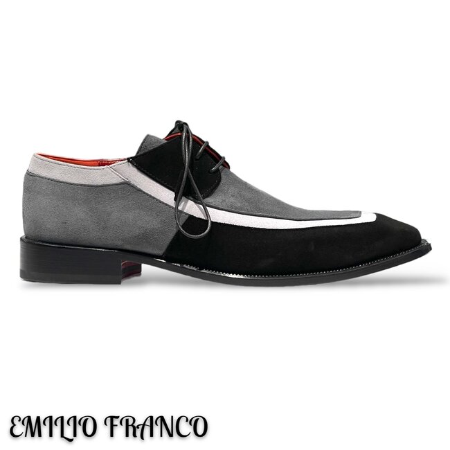 Emilio Franco Emiliano Men's Shoes Suede Oxfords (EF1163)