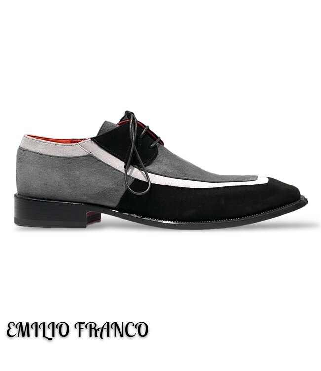 Emilio Franco Emilio Franco Emiliano Men's Shoes Suede Oxfords (EF1163)