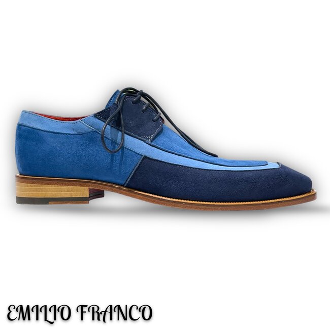 Emilio Franco Emiliano Men's Shoes Suede Oxfords (EF1163)